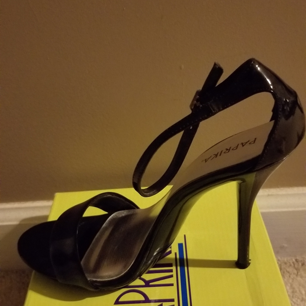Black high heels
